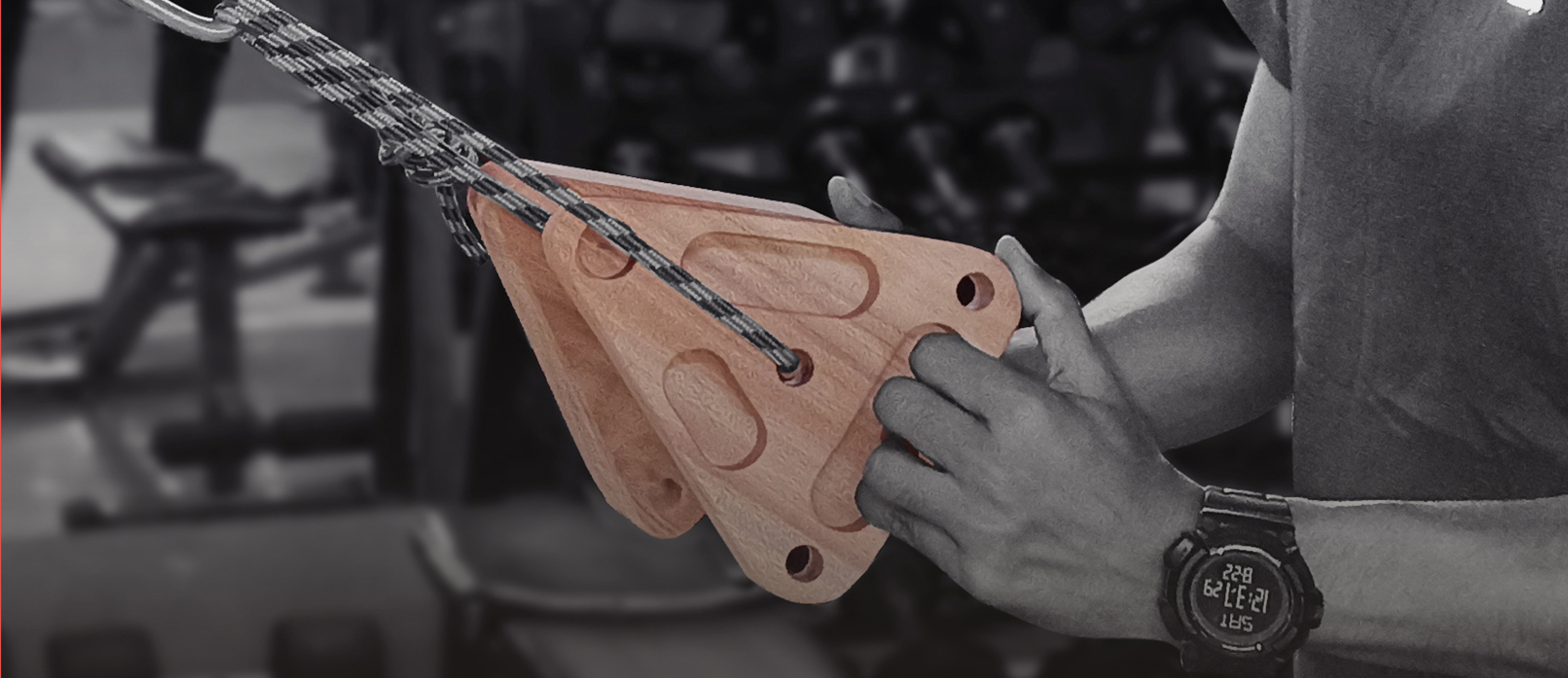 GRACIEUX Hangboard Banner